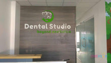 Load image into Gallery viewer, Custom Backlit Letter Signage for Dental Studio