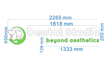 Load image into Gallery viewer, Custom Backlit Letter Signage for Dental Studio