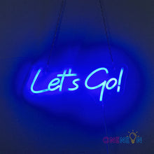 Load image into Gallery viewer, Let's Go Neon Sign