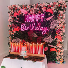 Load image into Gallery viewer, Happy Birthday Neon Sign