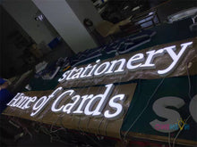 Load image into Gallery viewer, Custom Frontlit Trimless Letter Signage for Shopping Mall Store