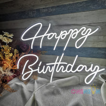 Load image into Gallery viewer, Happy Birthday Neon Sign
