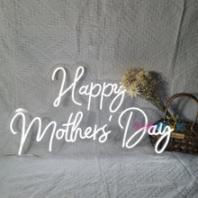 Load image into Gallery viewer, Happy Monther's Day Neon Sign