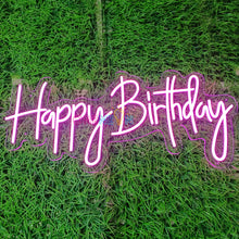 Load image into Gallery viewer, Happy Birthday RGB Neon sign