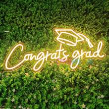 Load image into Gallery viewer, 2025 Graduation Gift Decorations Congrats Grad Neon Sign