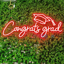 Load image into Gallery viewer, 2025 Graduation Gift Decorations Congrats Grad Neon Sign
