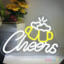Load image into Gallery viewer, Cheers Neon Sign