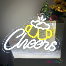 Load image into Gallery viewer, Cheers Neon Sign
