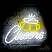 Load image into Gallery viewer, Cheers Neon Sign