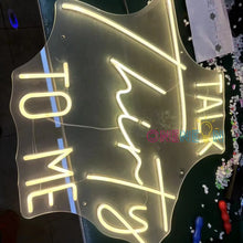 Load image into Gallery viewer, Talk Thirty To Me Neon Sign