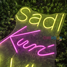 Load image into Gallery viewer, Sadi Kuri Da Viah Neon Sign