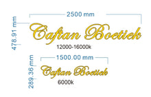 Load image into Gallery viewer, Custom Backlit Letter Signage