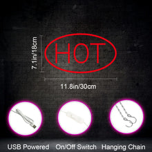 Load image into Gallery viewer, Hot Neon Sign