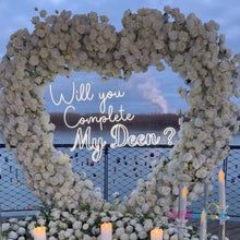 Load image into Gallery viewer, Will You Complete My Deen Neon Sign