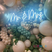 Load image into Gallery viewer, Mr & Mrs Neon Sign