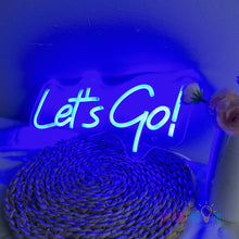 Load image into Gallery viewer, Let's Go Neon Sign