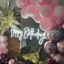 Load image into Gallery viewer, Happy Birthday Neon Sign