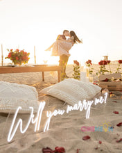 Load image into Gallery viewer, Will You Marry Me Neon Sign