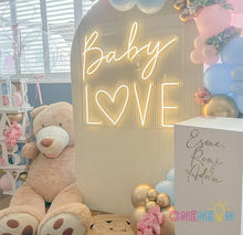 Load image into Gallery viewer, Baby Love Neon Sign