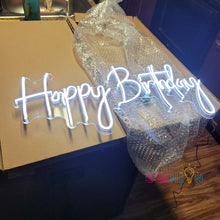 Load image into Gallery viewer, Happy Birthday Neon Signs