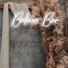 Load image into Gallery viewer, Balloon Bar Neon Sign
