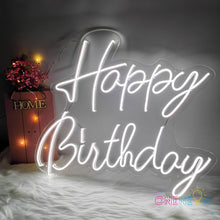 Load image into Gallery viewer, Happy Birthday Neon Sign