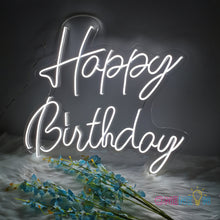 Load image into Gallery viewer, Happy Birthday Neon Sign