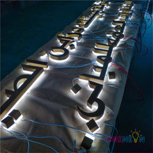 Load image into Gallery viewer, Custom Arabic Backlit Letter Signage