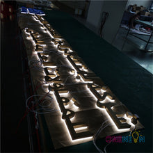Load image into Gallery viewer, Custom Arabic Backlit Letter Signage
