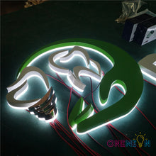 Load image into Gallery viewer, Custom Backlit Letter Signage for Dental Studio