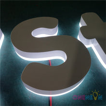 Load image into Gallery viewer, Custom Backlit Letter Signage for Dental Studio