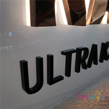 Load image into Gallery viewer, Custom Curve Shape Backlit Letter Sign