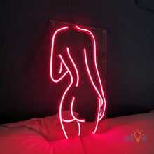 Load image into Gallery viewer, Lady Back Neon Sign