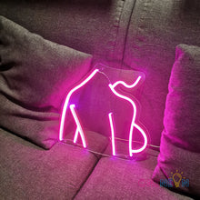 Load image into Gallery viewer, Woman Body Shape Neon Sign
