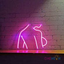 Load image into Gallery viewer, Woman Body Shape Neon Sign