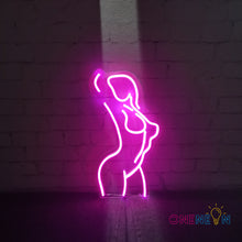 Load image into Gallery viewer, Woman Body Shape Neon Sign
