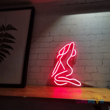 Load image into Gallery viewer, Woman Body Shape Neon Sign