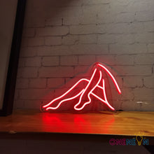 Load image into Gallery viewer, Woman Legs Shape Neon Sign