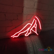Load image into Gallery viewer, Woman Legs Shape Neon Sign