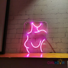 Load image into Gallery viewer, Girl Shape Neon Sign