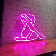 Load image into Gallery viewer, Women Girl Shape Neon Sign