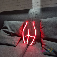 Load image into Gallery viewer, Woman Girl Back Shape Neon Sign