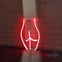 Load image into Gallery viewer, Woman Girl Back Shape Neon Sign