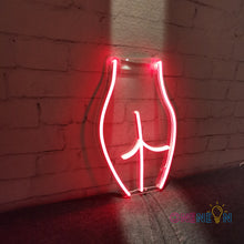 Load image into Gallery viewer, Woman Girl Back Shape Neon Sign