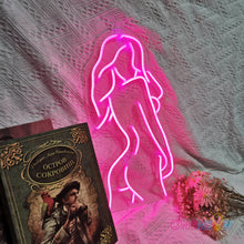 Load image into Gallery viewer, Sexy Girl Back Body Neon Sign