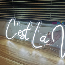 Load image into Gallery viewer, C'est La Vie Neon Sign