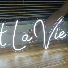 Load image into Gallery viewer, C'est La Vie Neon Sign