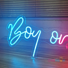 Load image into Gallery viewer, Boy or Girl Neon Sign