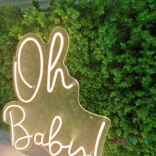 Load image into Gallery viewer, Oh Baby Neon Sign
