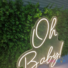 Load image into Gallery viewer, Oh Baby Neon Sign